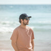 Tee-Shirt Comfort Acid Wash Rose Dust