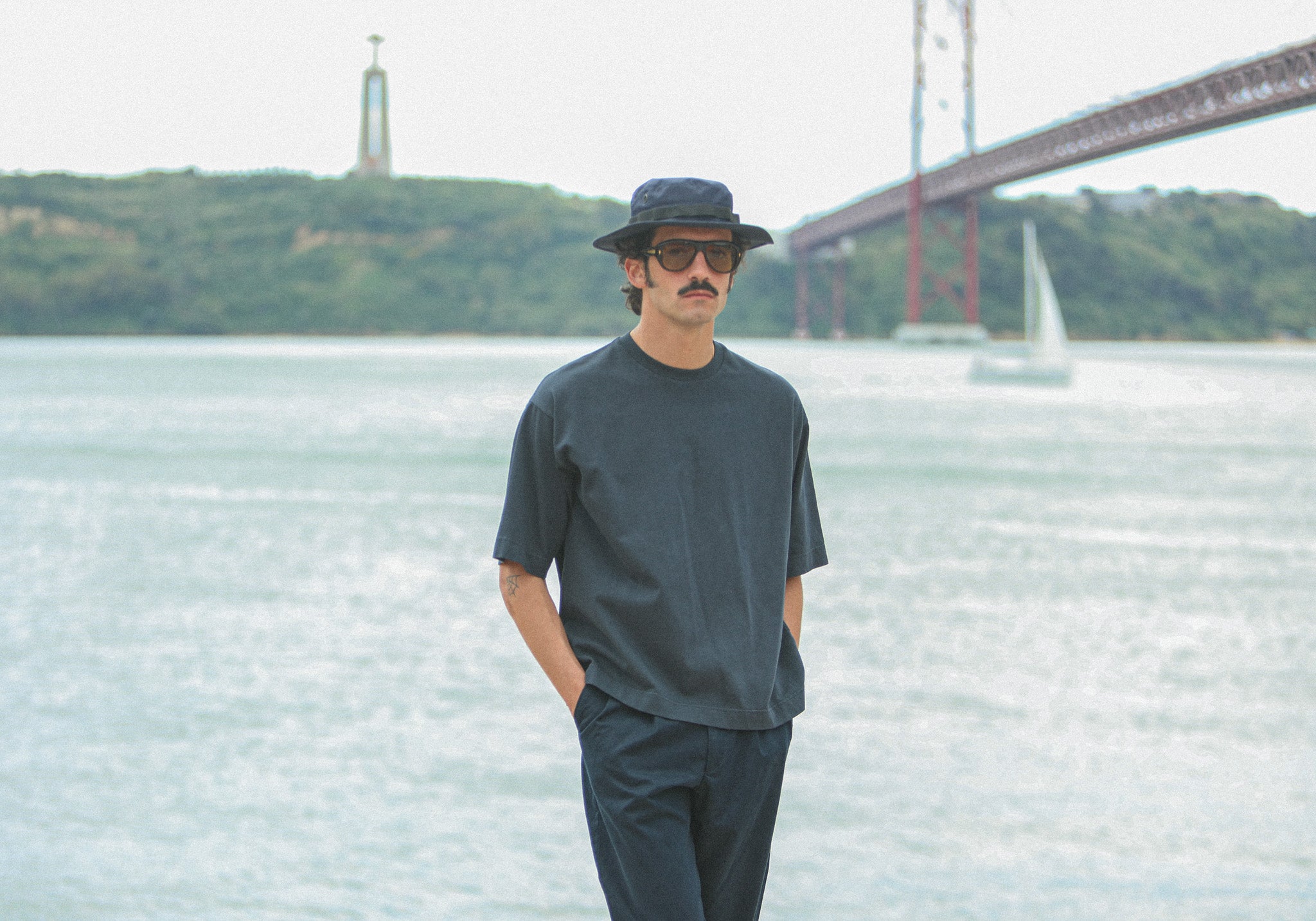 Tee-Shirt Oversized Navy