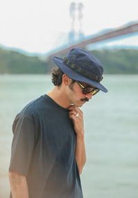 Tee-Shirt Oversize Acid Wash Indigo