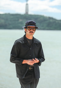 Veste Worker Canvas Japonais Black - New Fit