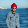 Bonnet laine & alpaga Rouge