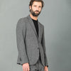 Blazer Laine Mérinos Moon Chevrons Gris