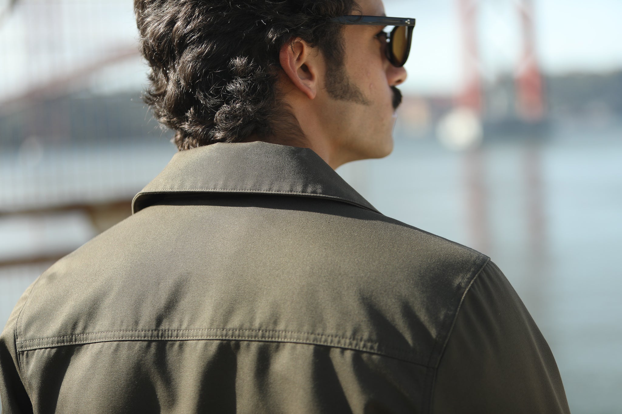 Blouson Technique Imperméable Khaki