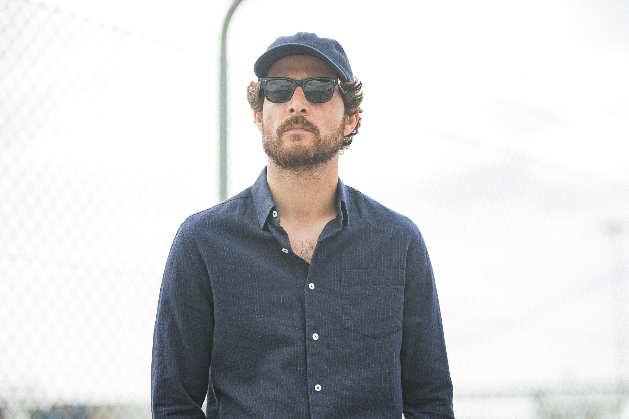 Chemise Japan Slub Navy - Fit Classic