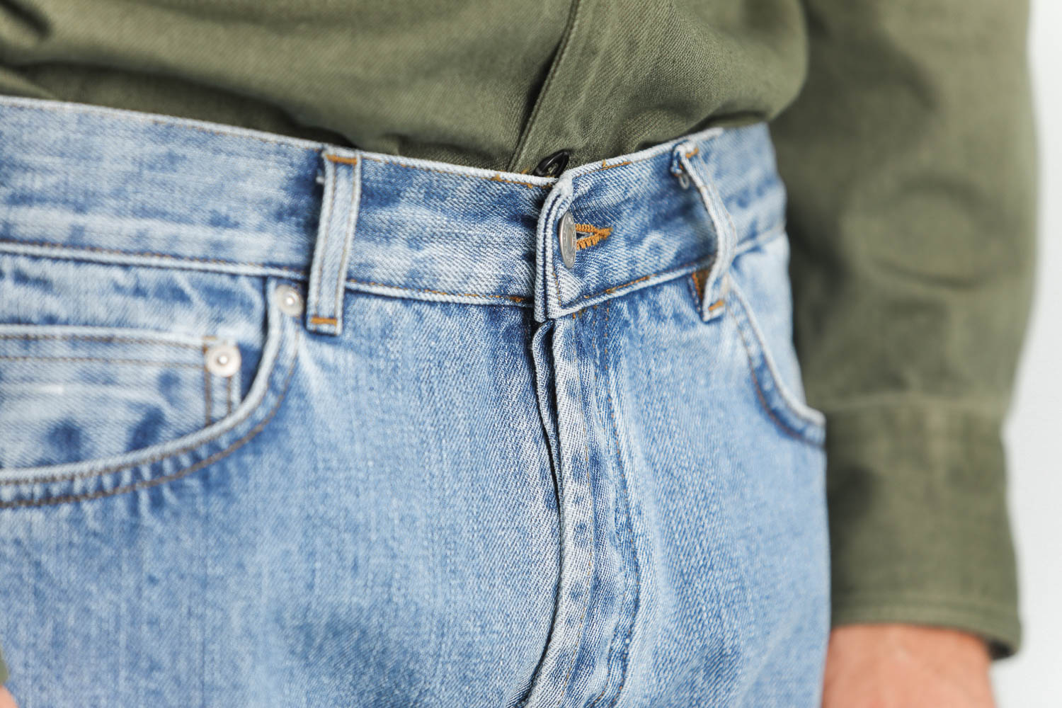 Jean Kurabo Selvedge Bleached