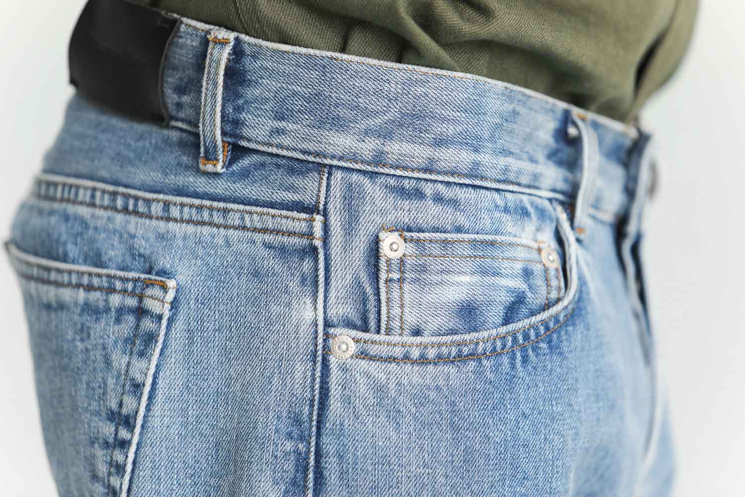 Jean Kurabo Selvedge Bleached