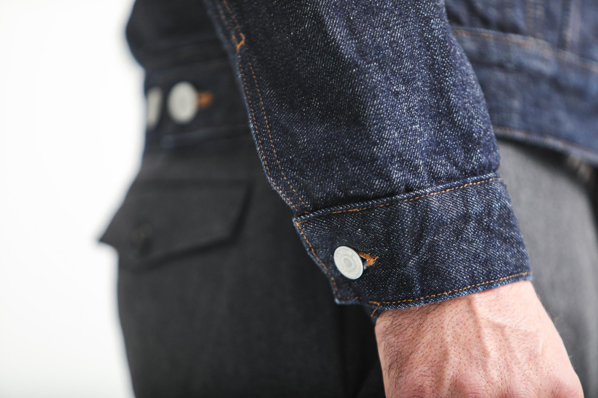 Veste Trucker Denim Japonais Brut