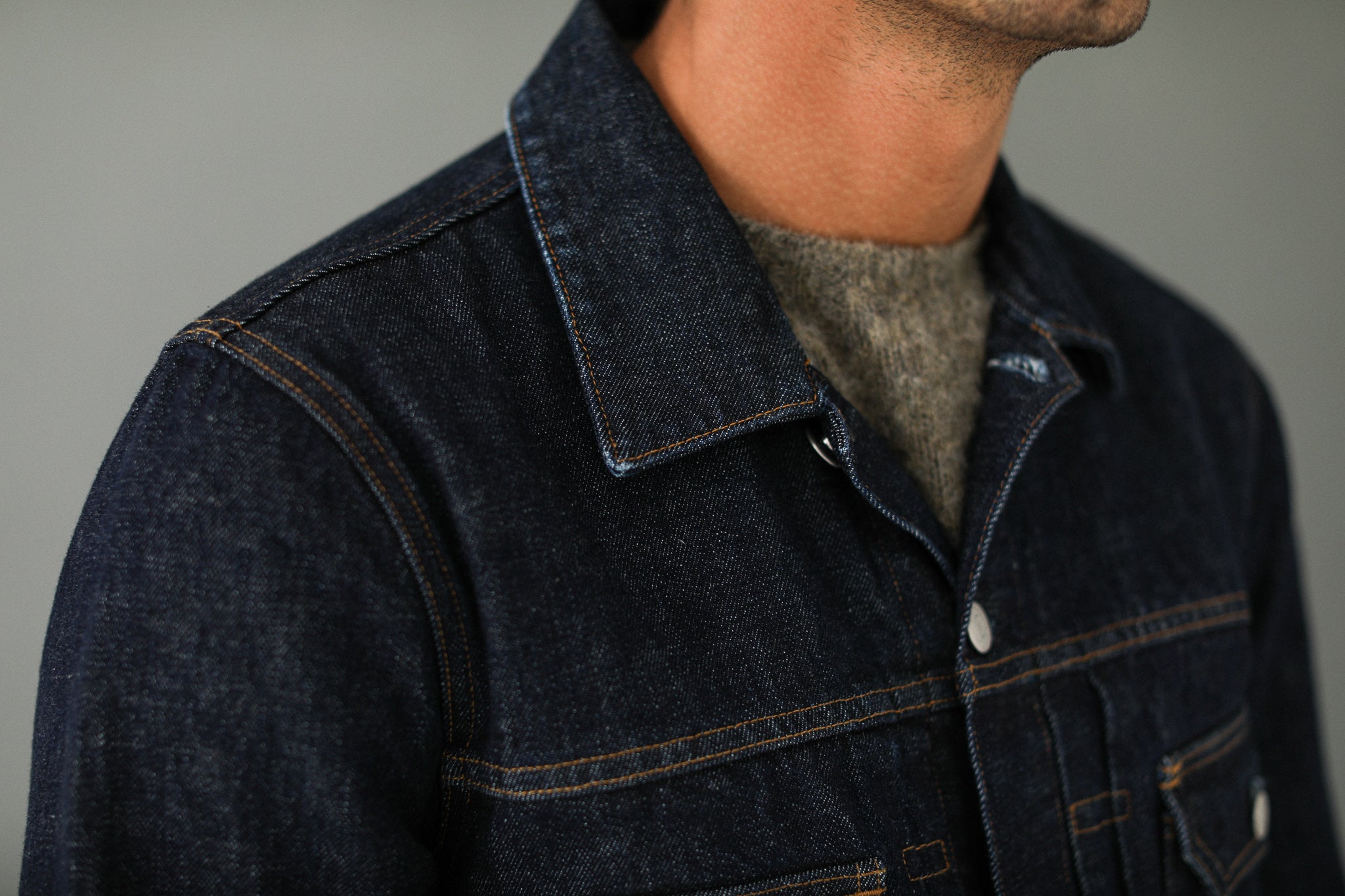 Veste Type II Denim Japonais Brut