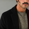 Manteau Confort Laine & Cachemire Noir