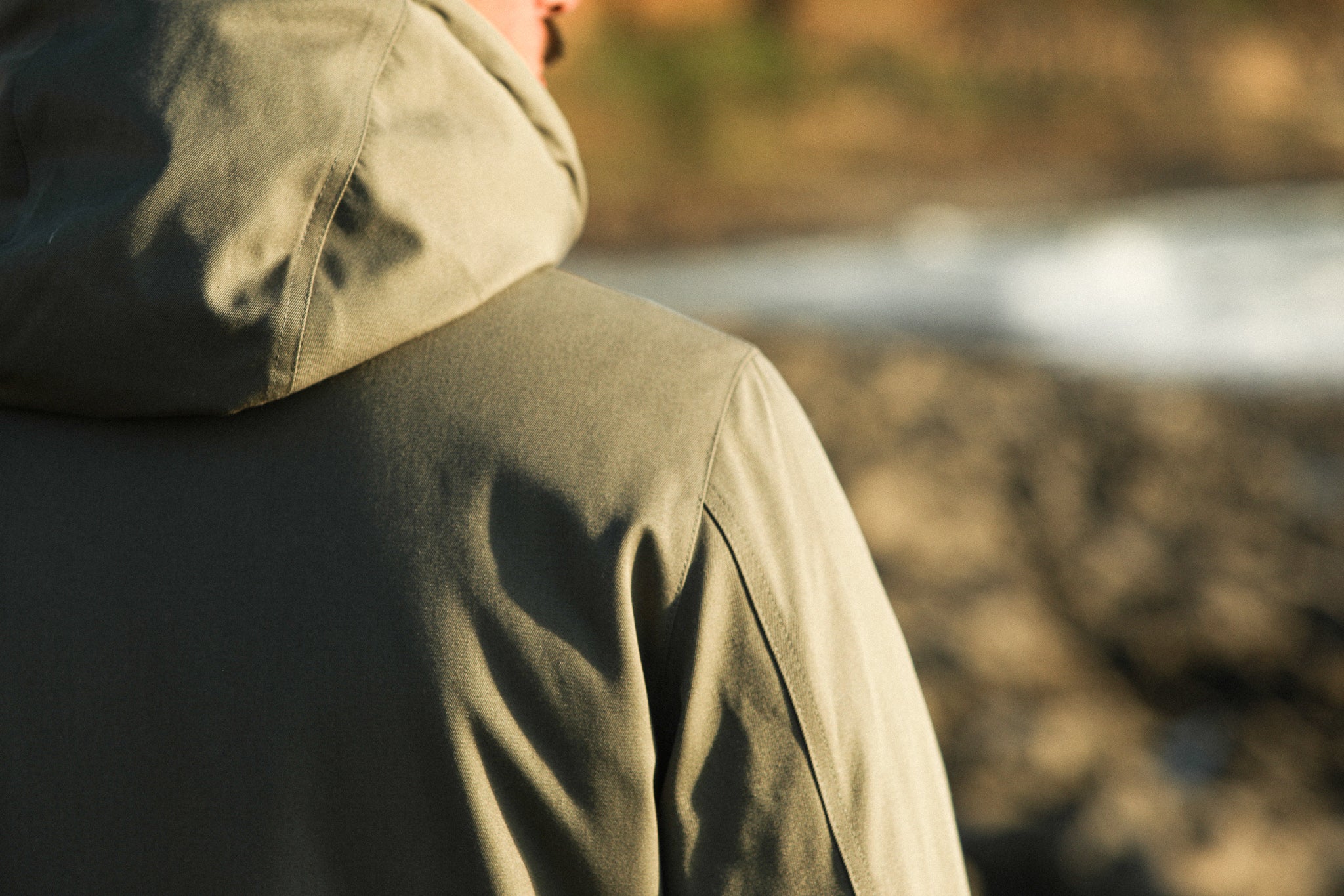 Parka Classique Imperméable Khaki