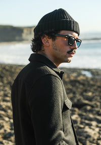 Surchemise Laine Lambswool Noire