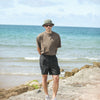 Beach Short - Linen Black