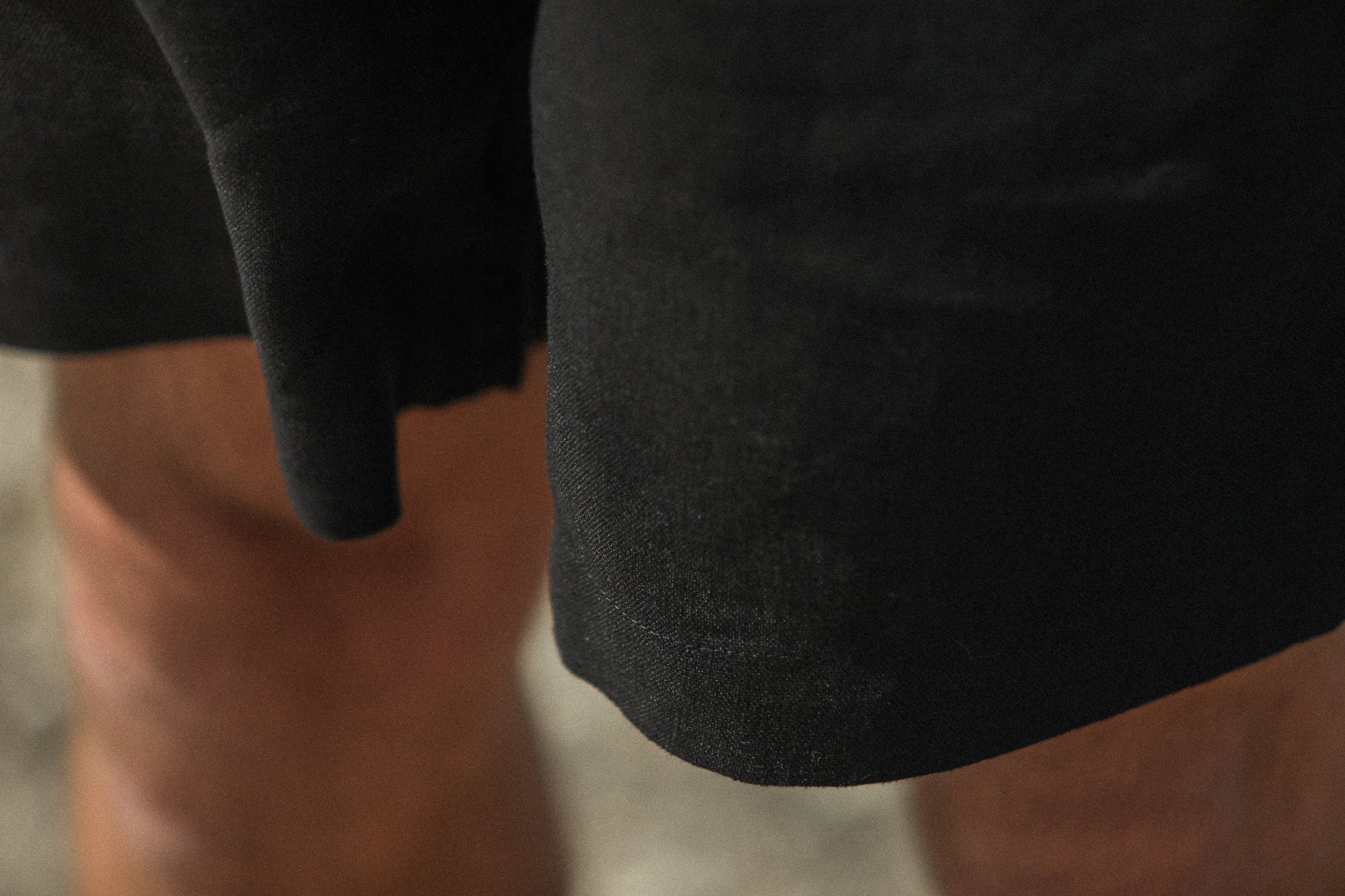 Beach Short - Linen Black