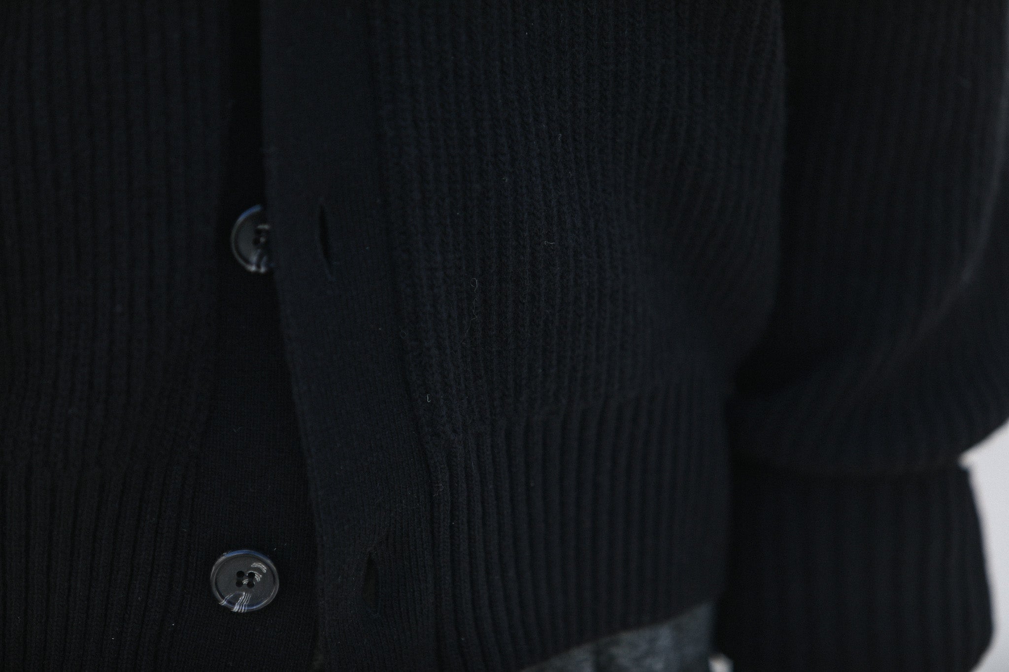 Cardigan Confort Lambswool Noir