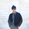 Cardigan Confort Lambswool Navy