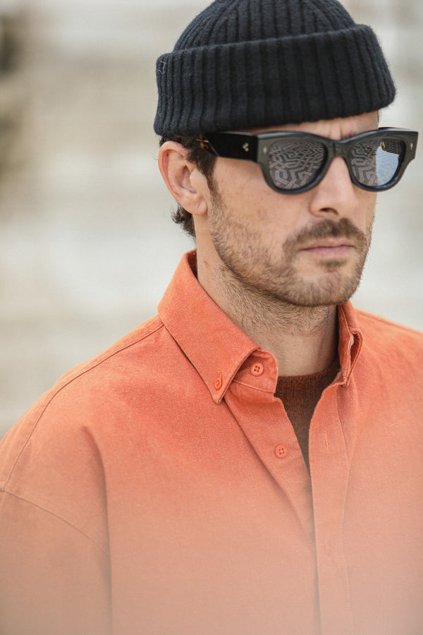 SOON - Surchemise Japanese Denim Orange - New Modern Fit