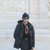 Parka Hiver Imperméable Navy - Isolation Primaloft