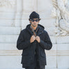 Parka Hiver Imperméable Noire - Isolation Primaloft