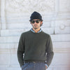 Pull Militaire Lambswool Khaki