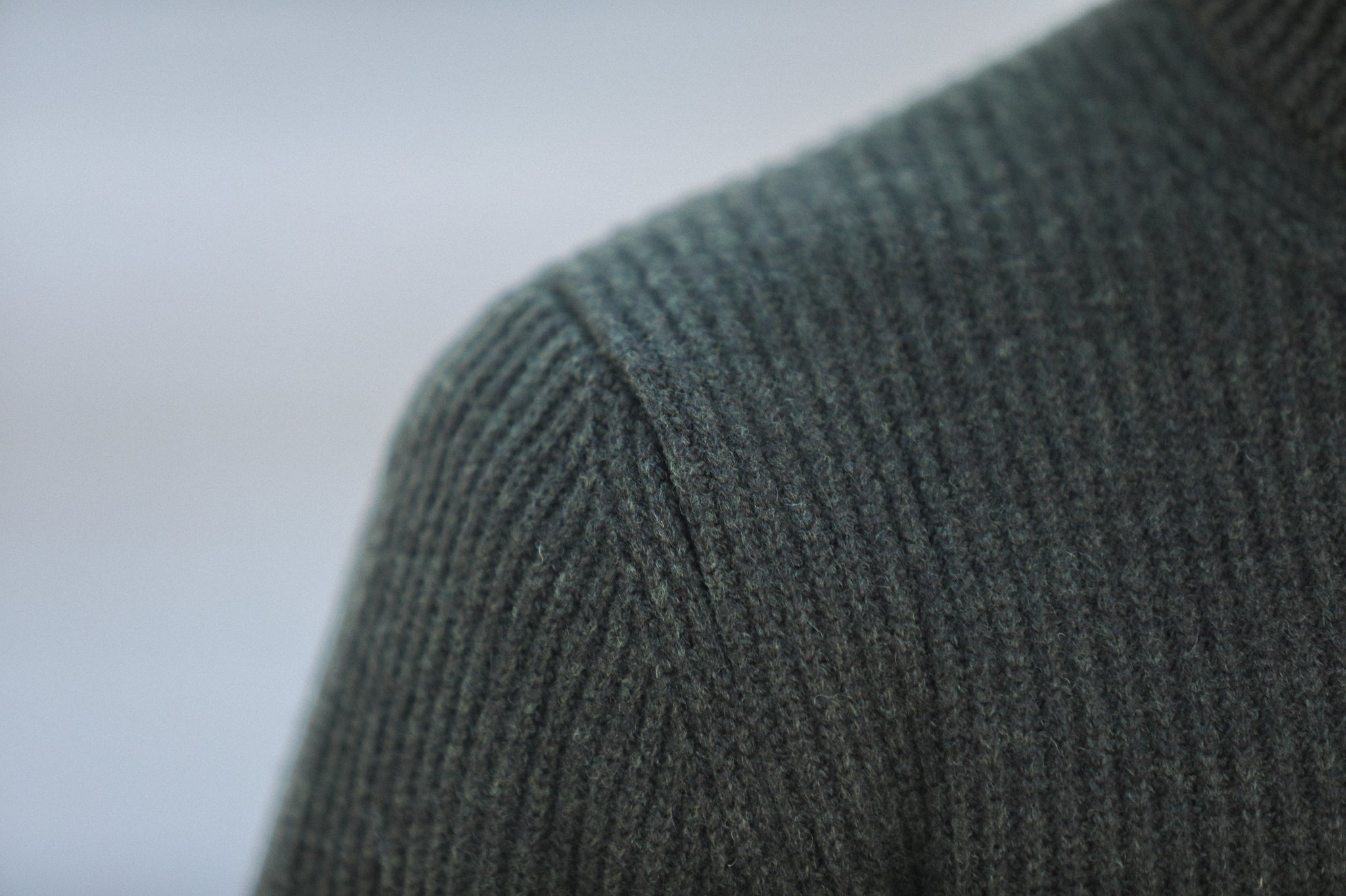 Pull Militaire Lambswool Khaki
