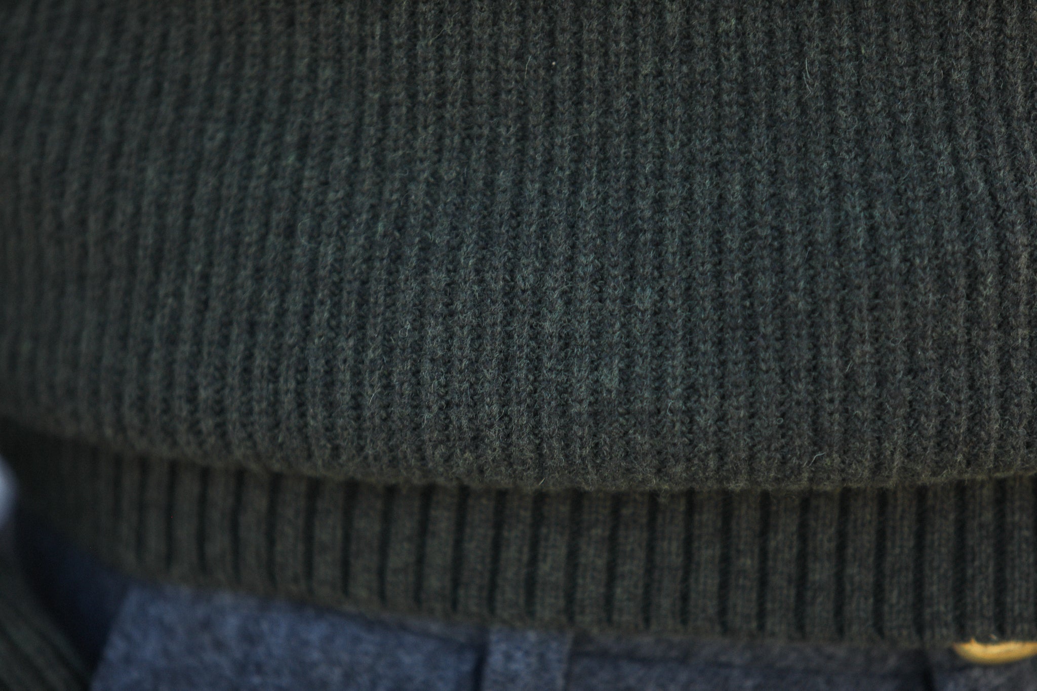 Pull Militaire Lambswool Khaki