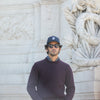 Pull Militaire Lambswool - Purple