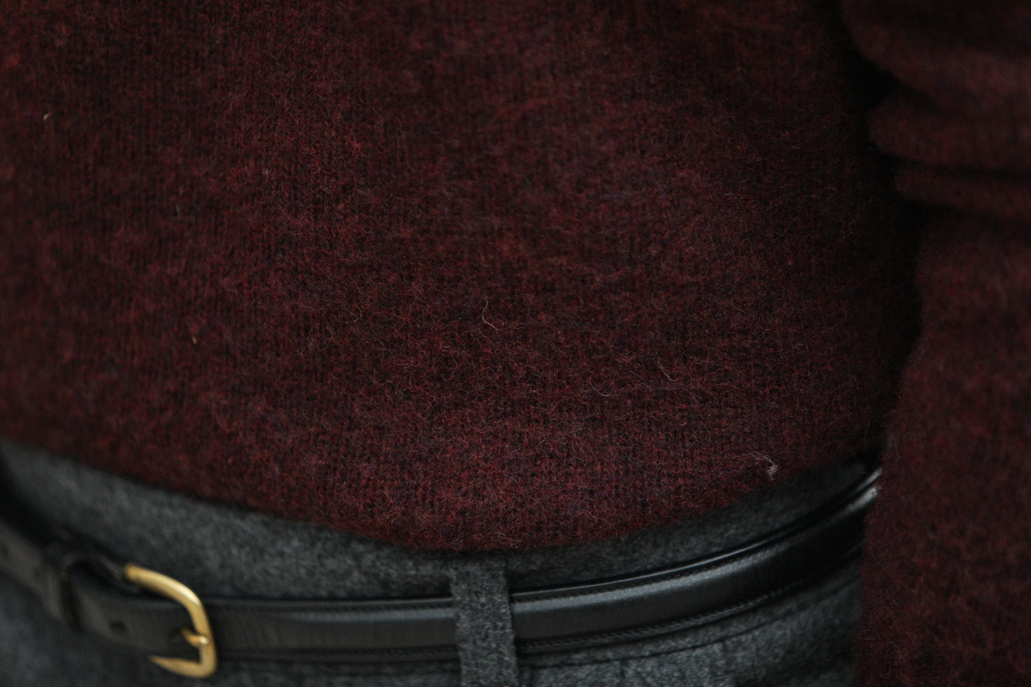 Pull Shetland "Shaggy" Purple