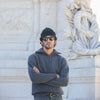 Pull Trucker lambswool - Dark Grey