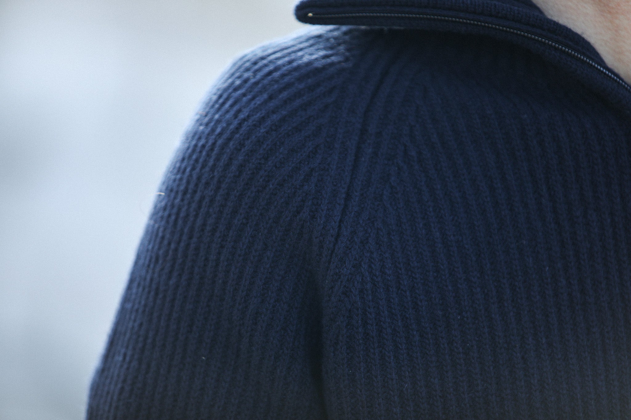 Pull Trucker lambswool Navy