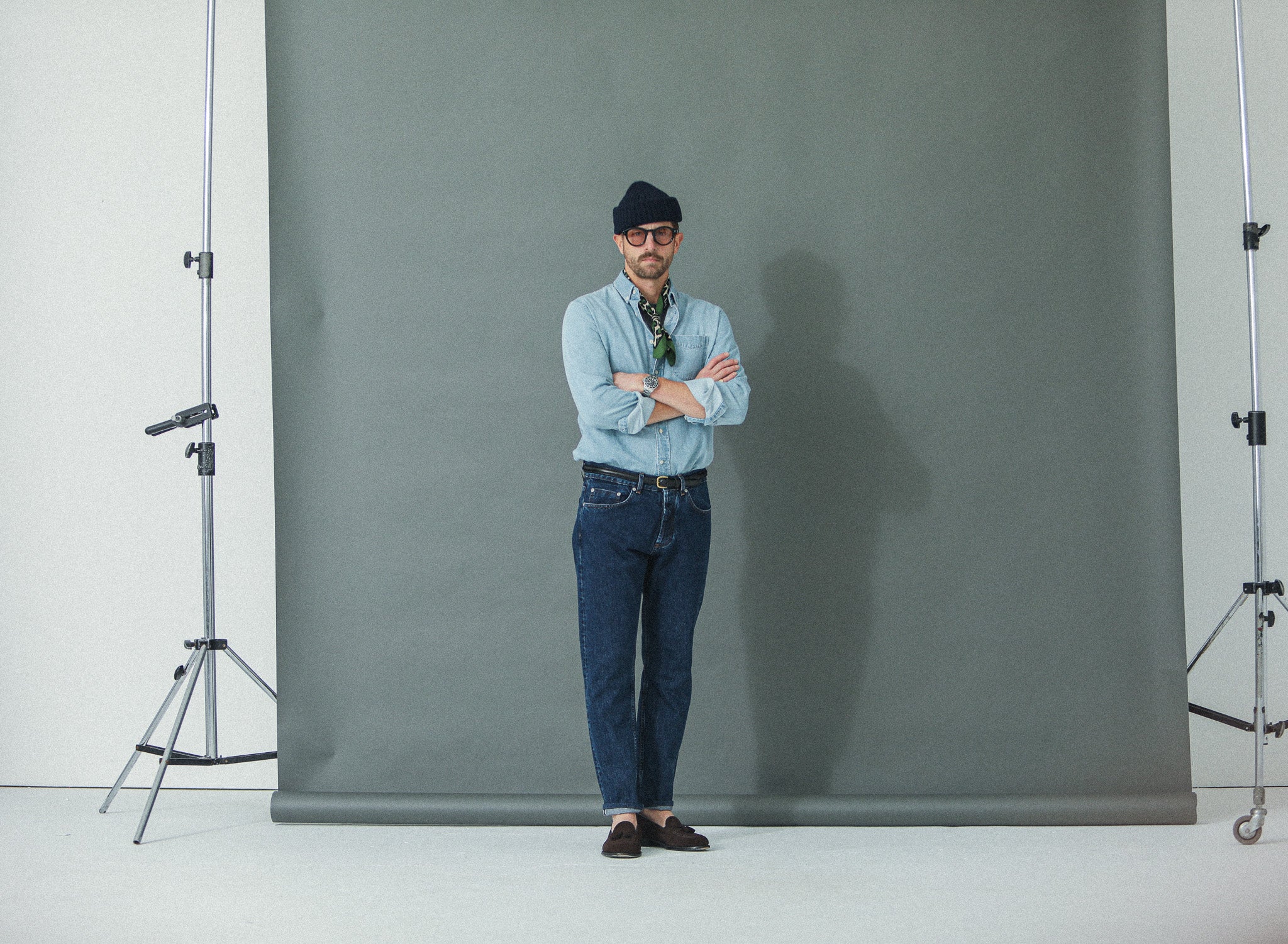 Jean Selvedge Blue Stonewash - Tapered Fit