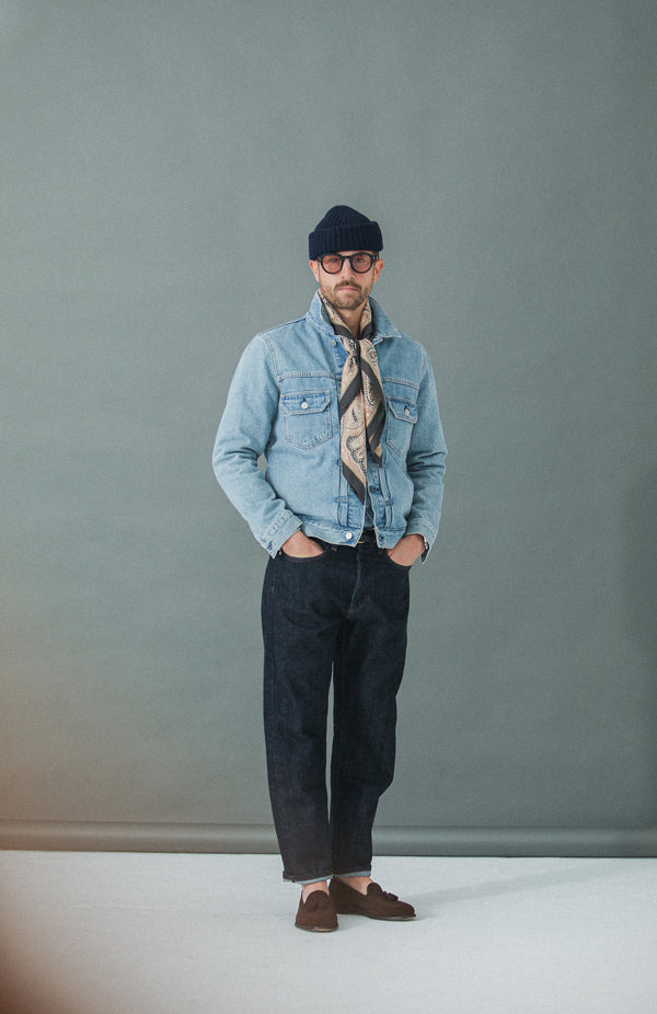 Jean Selvedge Japonais Indigo - Athletic Fit