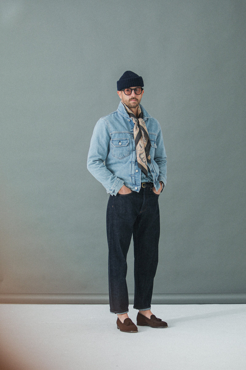 Jean Selvedge Japonais Indigo - Athletic Fit