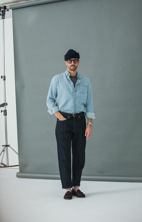 Jean Selvedge Japonais Indigo - Athletic Fit