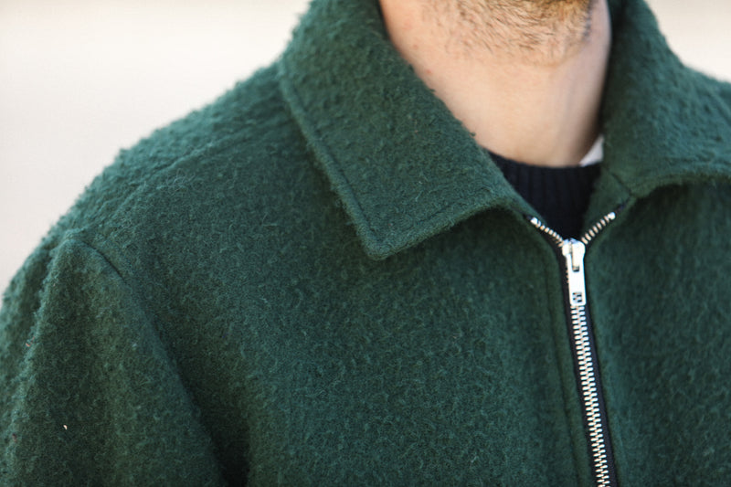 Veste Aviator Laine Casentino Green