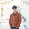 Veste Aviator Laine Casentino Rouille