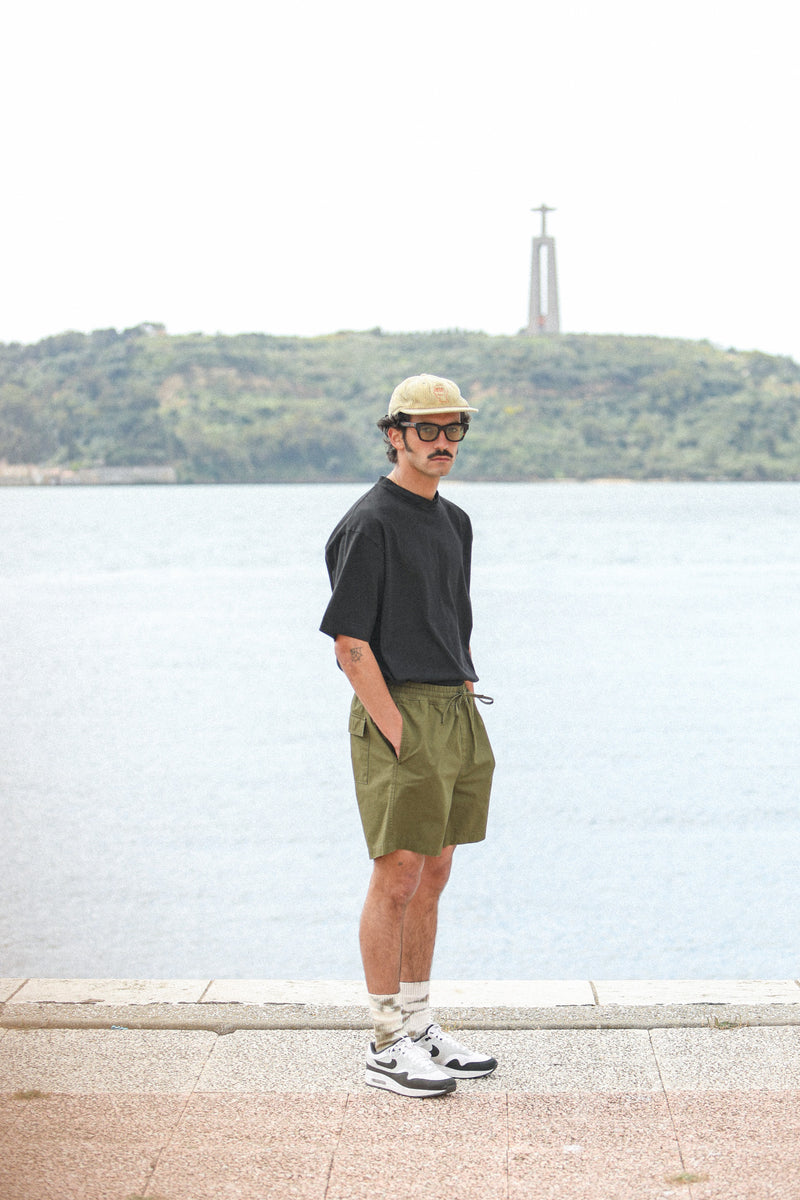 Beach Short Ripstop Japonais Khaki