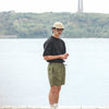 Beach Short Ripstop Japonais Khaki