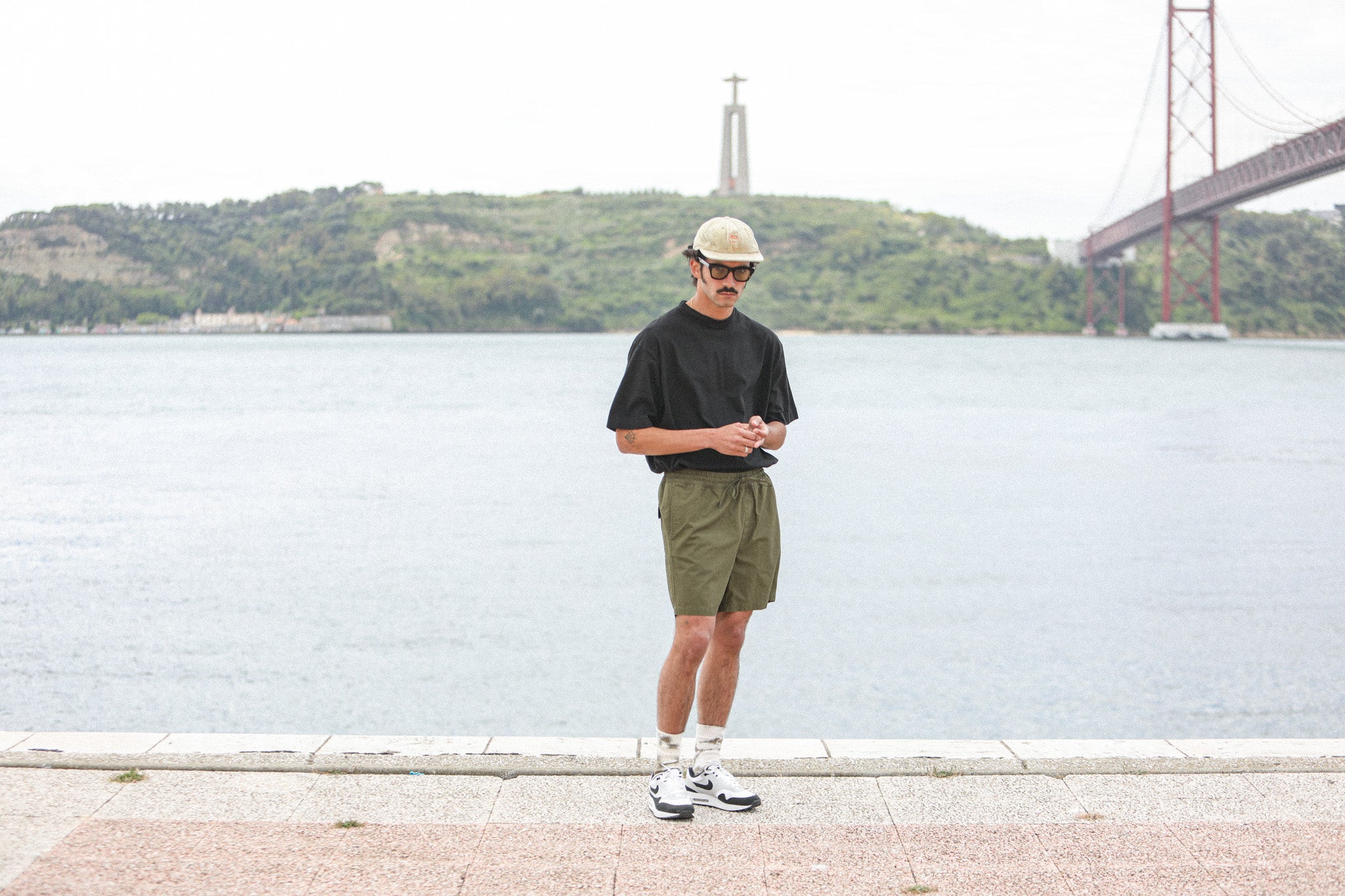 Beach Short Ripstop Japonais Khaki