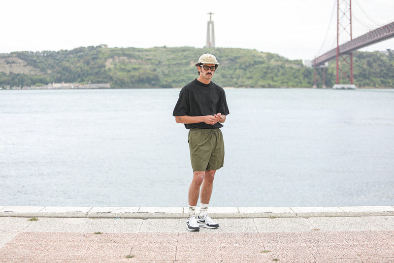 Beach Short Ripstop Japonais Khaki