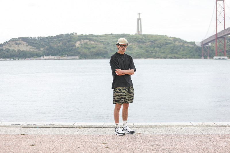 Beach Short Tiger Camo Japonais