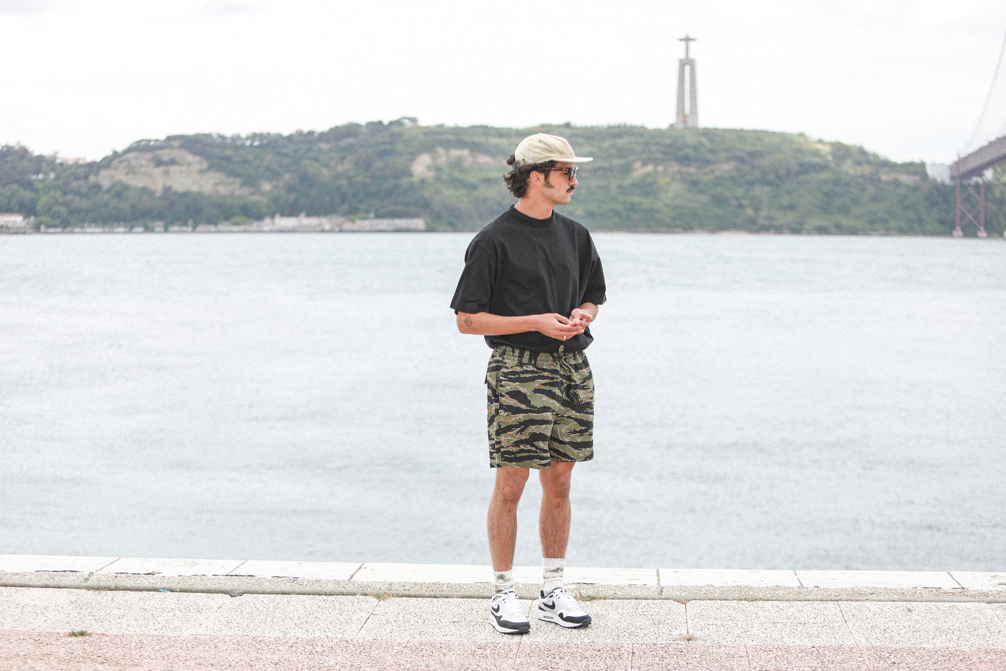Beach Short Tiger Camo Japonais