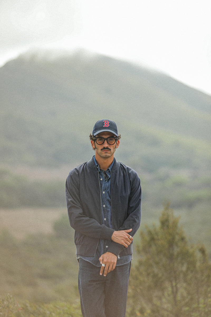 Blouson Bomber Léger Navy