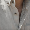 Chemise Japan Stripes Beige - Retro Fit