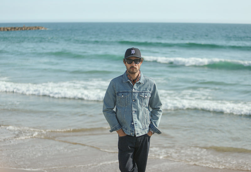 Trucker Jacket Denim Japonais Bleached