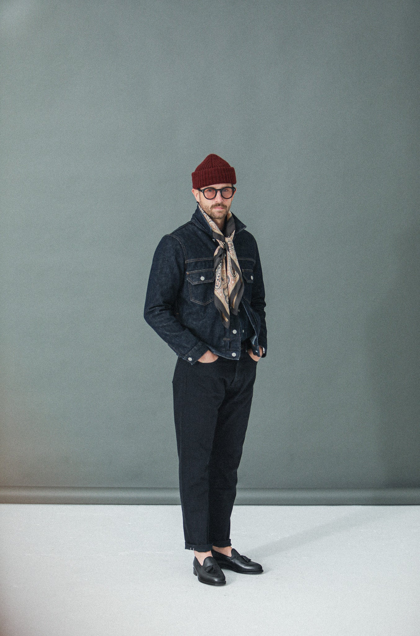 Veste En Jean Designer ADEAM L Made In Japan - Moto Gretta Luxe - Neuf Avec étiquettes