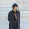 Manteau Long - Laine & Cachemire Navy