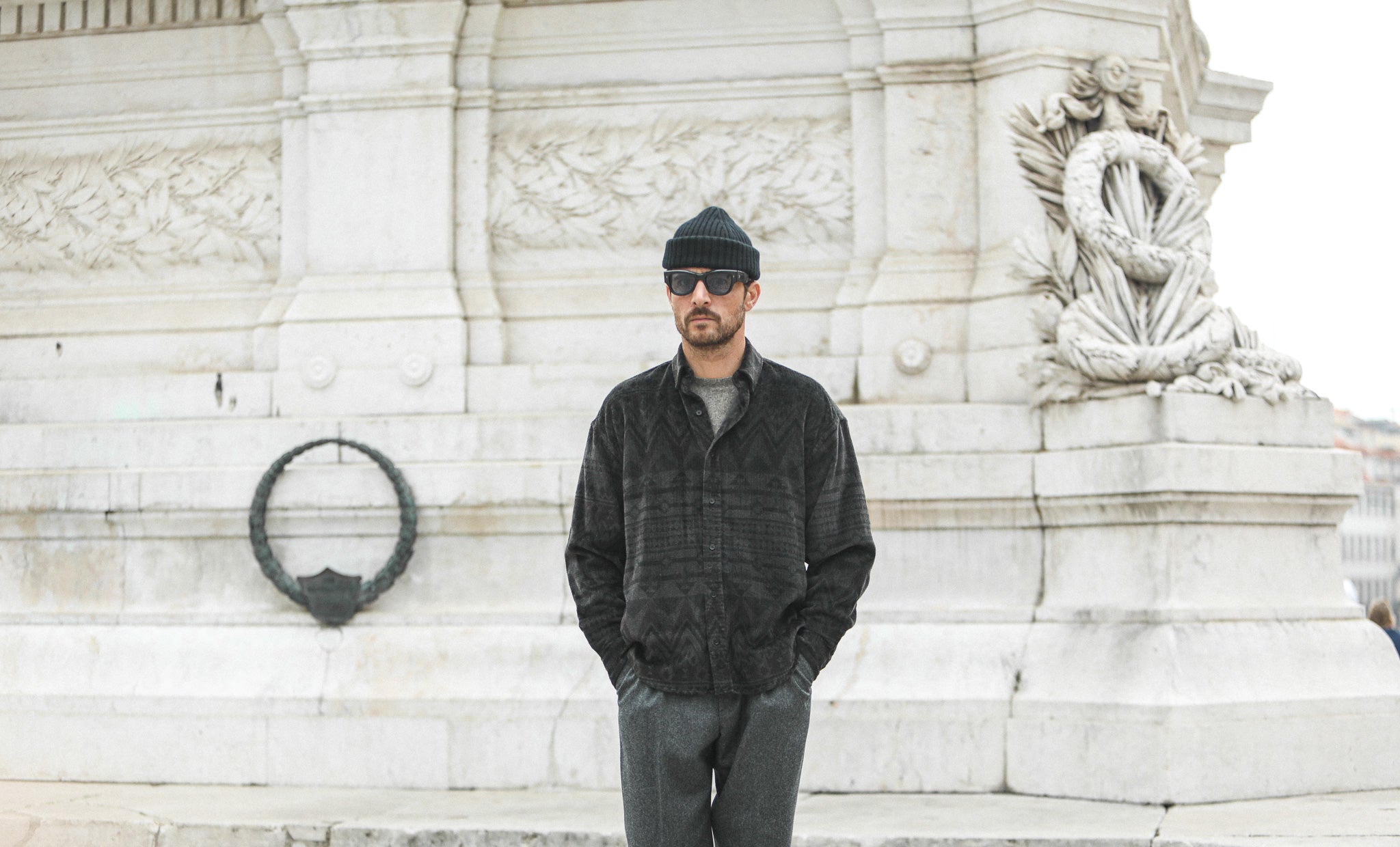 SOON - Surchemise Japan Navajo Grey - New Modern Fit