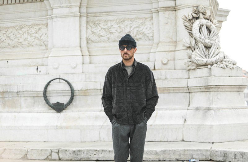 SOON - Surchemise Japan Navajo Grey - New Modern Fit