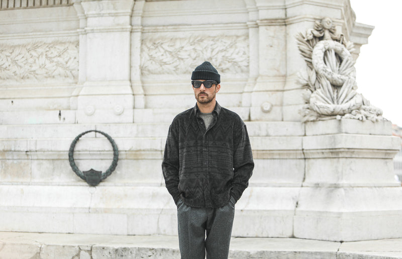 SOON - Surchemise Japan Navajo Grey - New Modern Fit