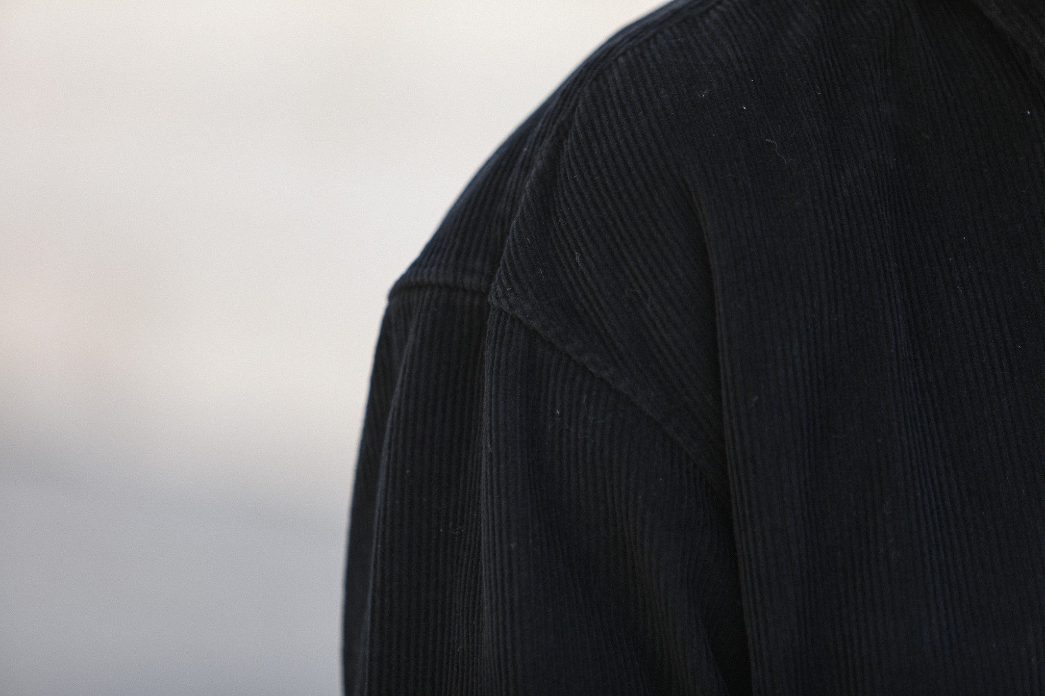 Surchemise Velours Noire - New Modern Fit